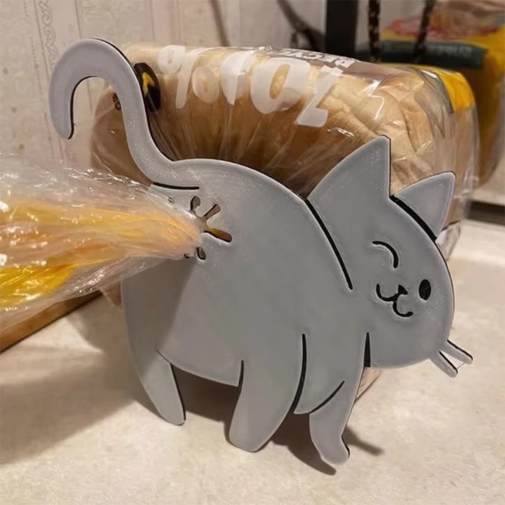 Kitchen Gadgets To 3D Print - Clipe de Saco de Pão 3D
