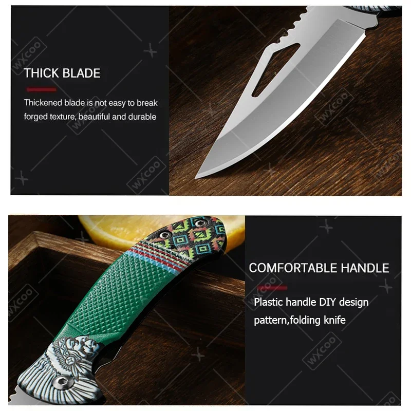 Faca Dobrável WXCOO em Aço Ino - Kitchen Gadgets And Equipment avaliação e preço