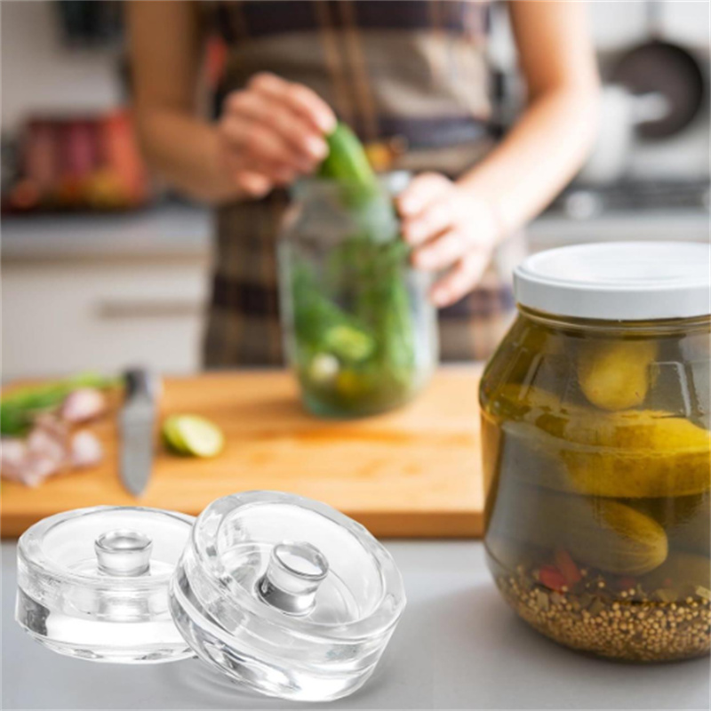 1 pçs pesos de vidro fermentad - Kitchen Gadgets And Equipment avaliação e preço