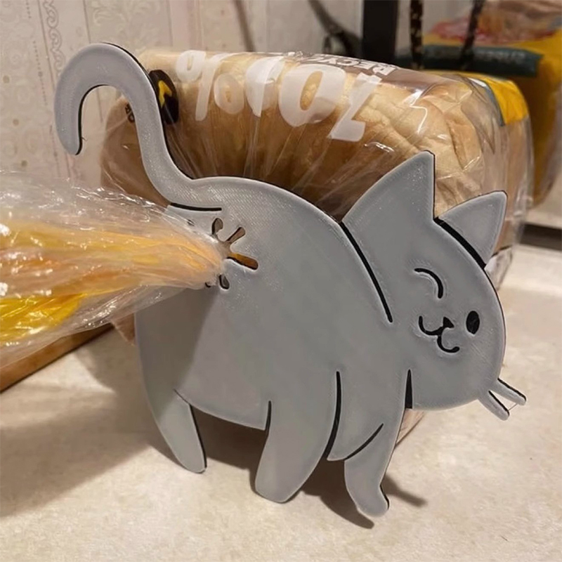 Clipe engraçado para saco de b - Kitchen Gadgets To 3D Print avaliação e preço