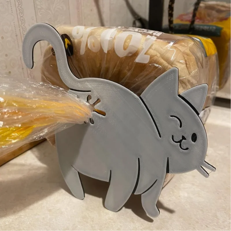 Criativo 3d impresso gato bund - Kitchen Gadgets To 3D Print avaliação e preço