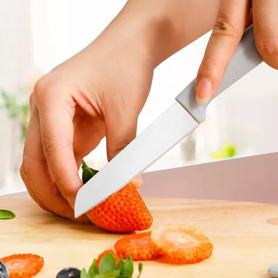 Faca de frutas portátil colori - Kitchen Gadgets And Equipment avaliação e preço