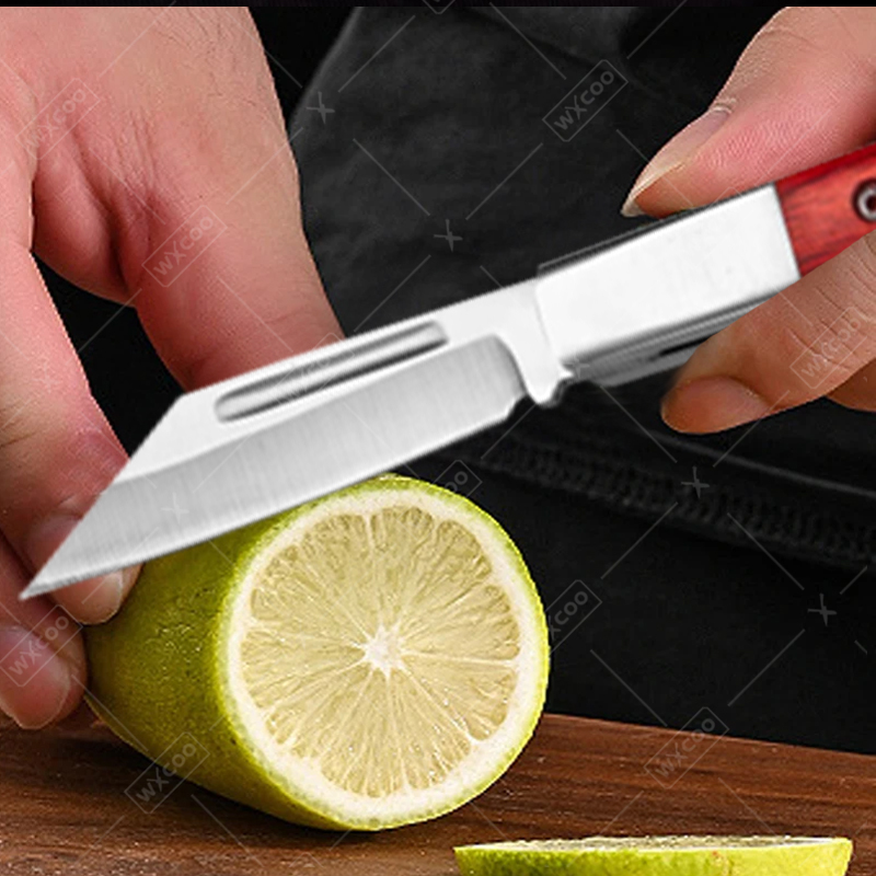 Faca de bolso de aço inoxidáve - Kitchen Gadgets And Equipment avaliação e preço