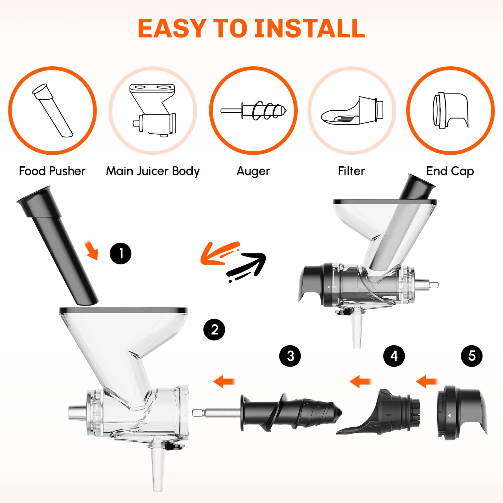 Acessório de Espremedor de Fru - Kitchen Gadgets Machine avaliação e preço