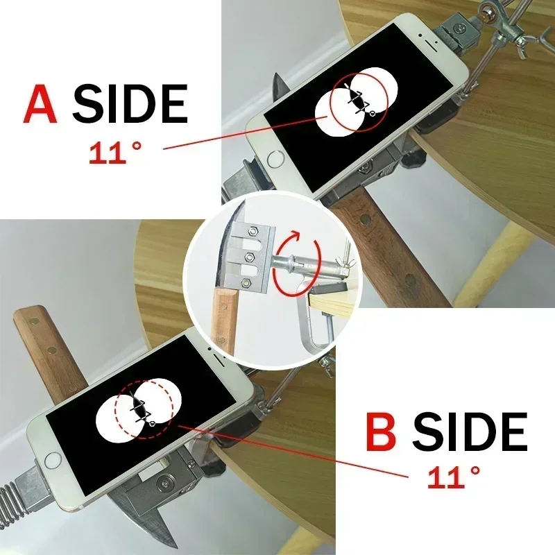 Afiador de faca de ângulo fixo - Kitchen Gadgets Brand avaliação e preço