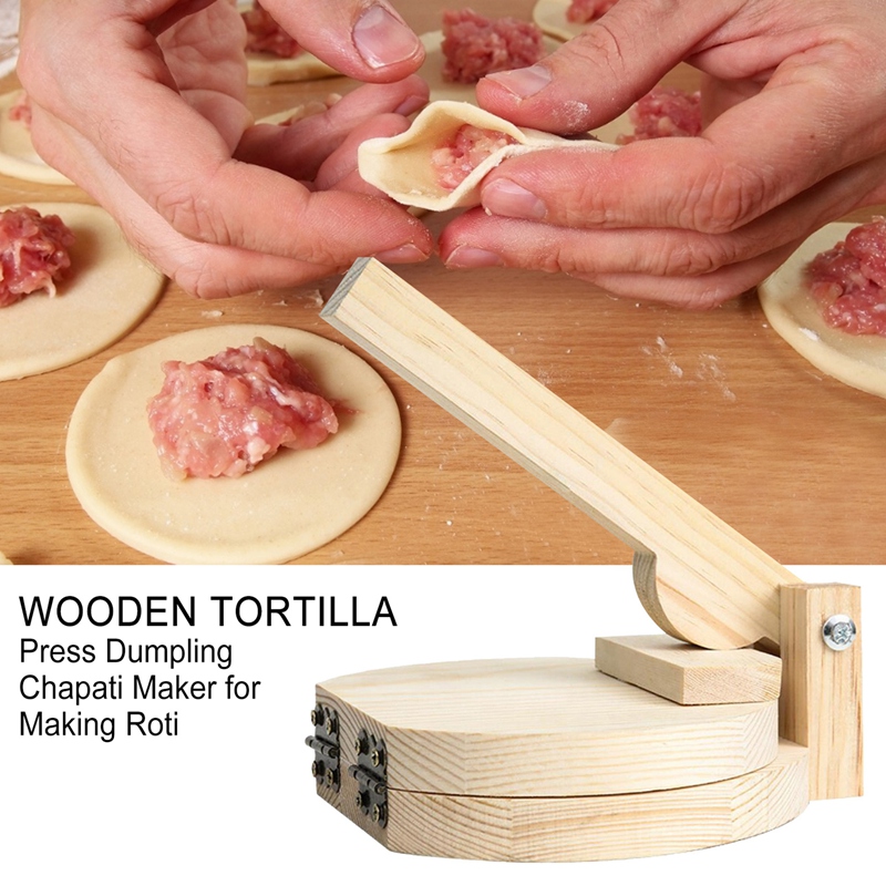 Prensa de Madeira para Tortilh - Kitchen Gadgets Roti Maker avaliação e preço