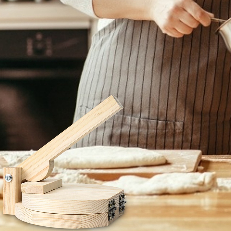 Prensa de Madeira para Tortilh - Kitchen Gadgets Roti Maker avaliação e preço