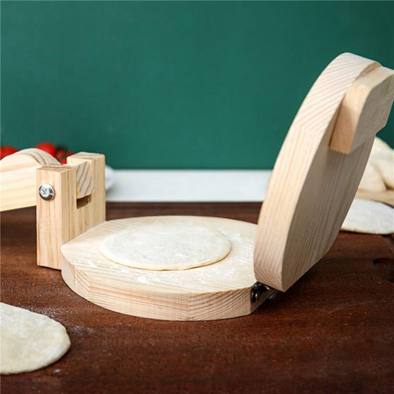 Prensa de Tortilhas de Madeira - Kitchen Gadgets Roti Maker avaliação e preço